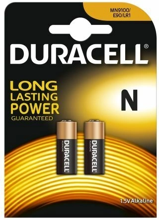 Baterii alcaline Duracell N 1,5 V, 2 buc