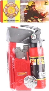 Set de pompieri pentru copii cu stingător cu apă și accesorii