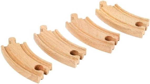 4 șine curbate scurte pentru construcții variabile