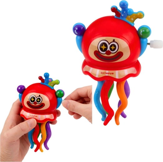 Spectacol colorat cu tentacule în mișcare