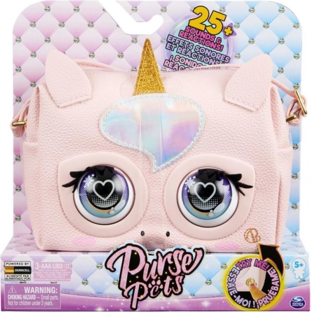 Geantă interactivă Unicorn Purse Pets