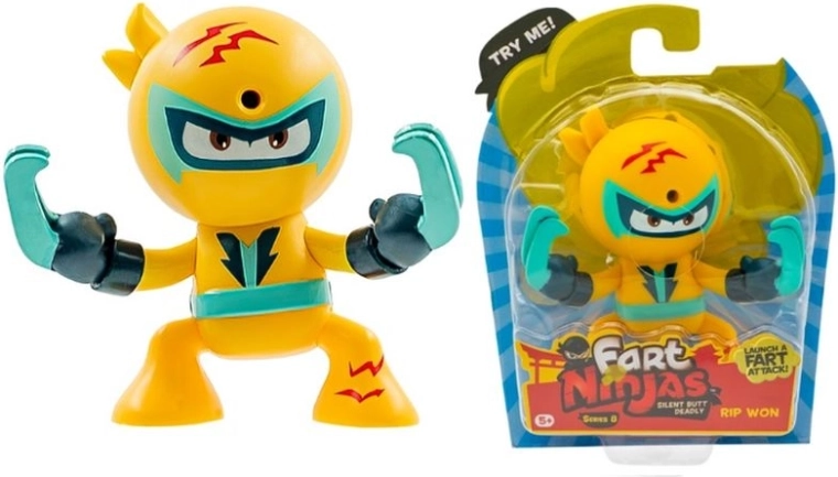 Fart Ninjas – figurină cu sunet Rip Won