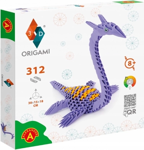 Alexander, Origami 3D - Plesiozaur