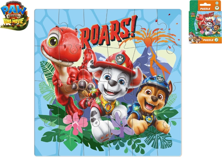 Puzzle Paw Patrol: The Dino Movie, 24 de piese