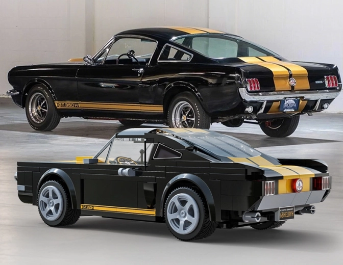 Aspectul iconic al modelului Shelby GT 350H