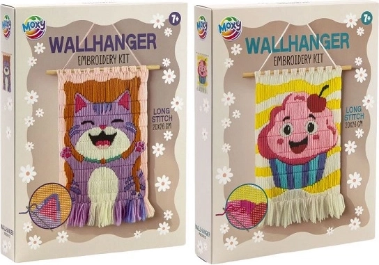 Set de broderie CCG pentru tablou de perete – punct lung (long stitch)