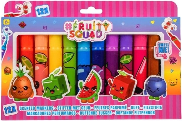 Fruity Squad markere parfumate 12 buc