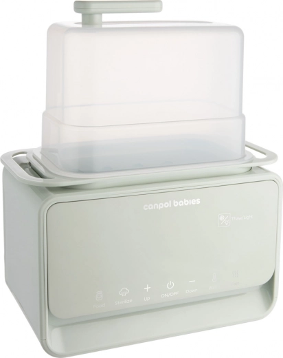 Canpol babies încălzitor electric și sterilizator de biberoane 7‑în‑1 cu termostat