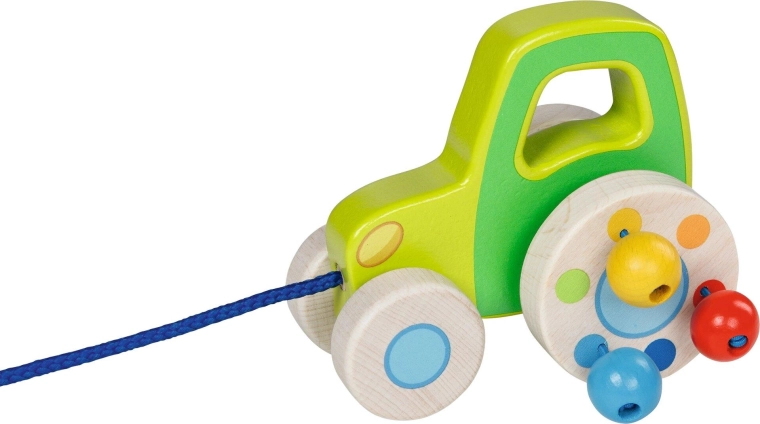 Tractor din lemn de tras - 1 bucată