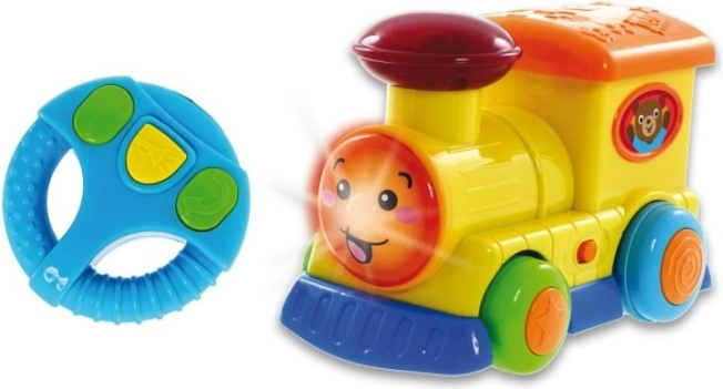Locomotivă telecomandată cu volan