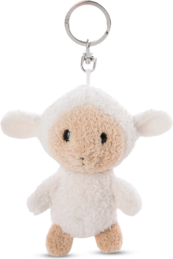 Breloc din pluș oiță NICI Sheepmila 10 cm – GREEN