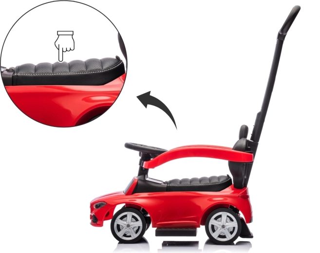 Scaun confortabil din piele ecologică, cu spătar