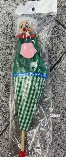 Marionetă clovn 27 cm