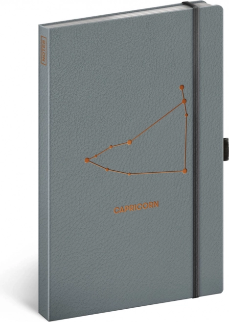Notes NOTIQUE Zodiac Capricorn, dictat 13 × 21 cm