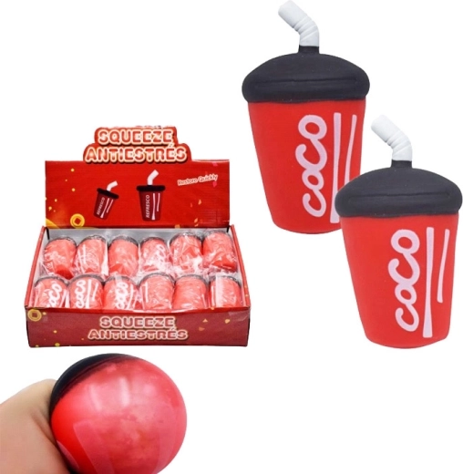 Pahar antistres de strâns cola 12 cm