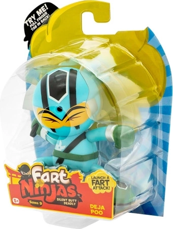 Figurină de colecție Deja Poo din seria Fart Ninjas