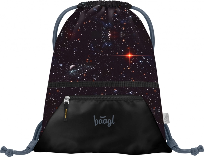 Baagl săculeț cu buzunar Pixel Space