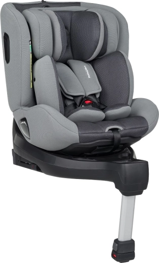Petite&Mars Reversal pro i-Size scaun auto rotativ 360° grey air 40–105 cm (0–18 kg)