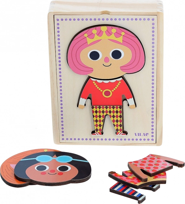 Puzzle de îmbrăcat Vilac Jade