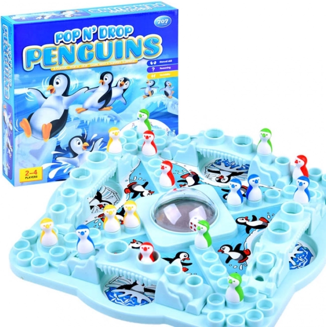 Joc de curse Pinguinii pe gheață
