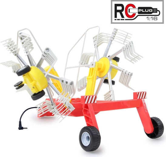 Greblă Pöttinger pentru tractor RC la scara 1:16