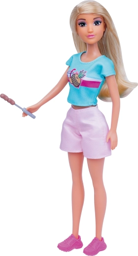 Păpușă de 30 cm cu articulații mobile