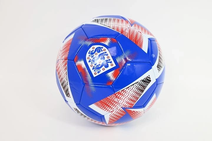 Minge de fotbal England FA, mărimea 5, cu design spirală