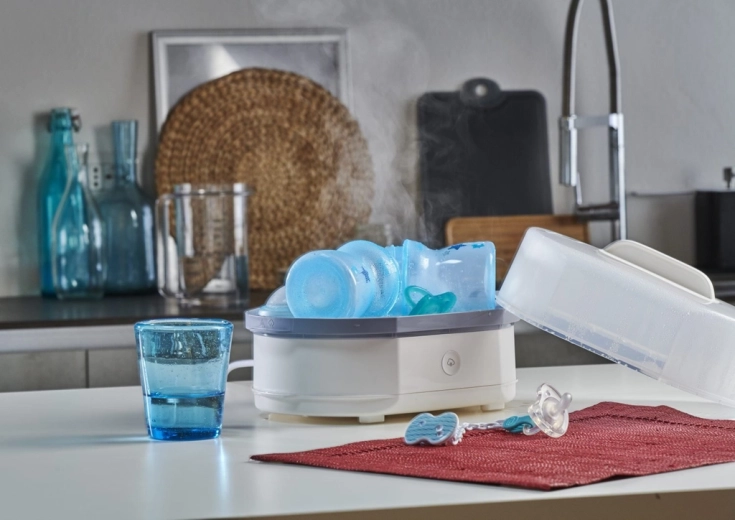 Sterilizare cu abur în 5 minute, fără substanțe chimice