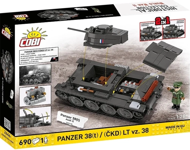 Model 2 în 1: LT vz. 38 și Panzer 38(t)