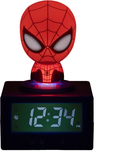 Lumină de noapte în formă de cap Spider-Man