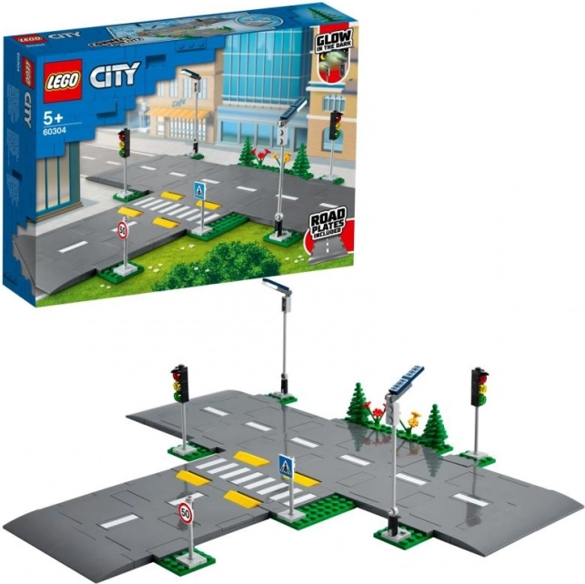 lego city 60304 plăci de drum