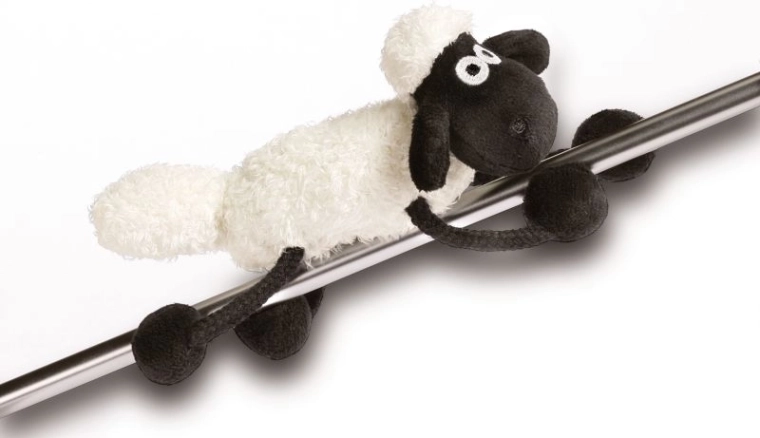 NICI MagNICI Shaun the Sheep pluș 12 cm verde - 1 bucată