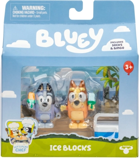 Figurine Bluey cu înghețată