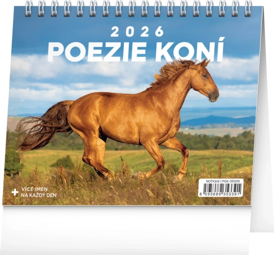 Calendar de birou Poezia cailor 2026
