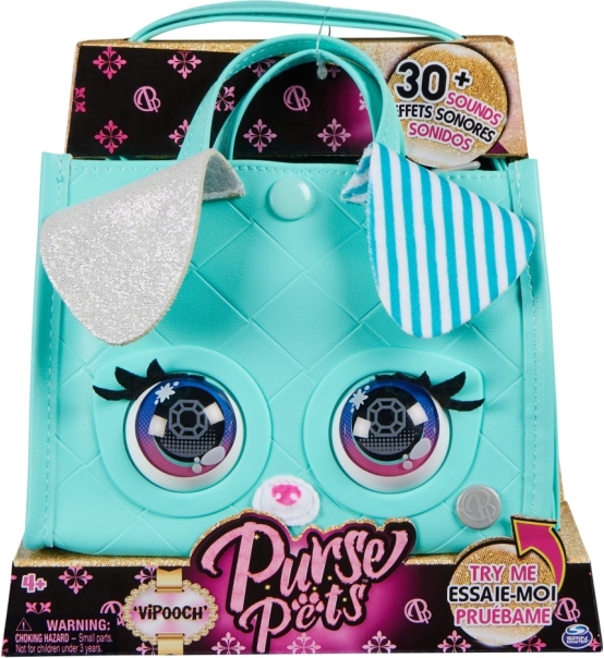 Purse Pets geantă interactivă VIPooch mint