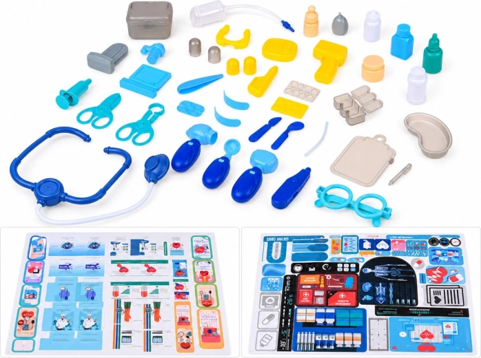 92 de accesorii pentru jocul de-a cabinetul medical