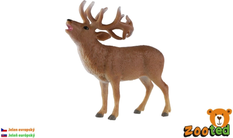 Figurină de cerb european de 13 cm