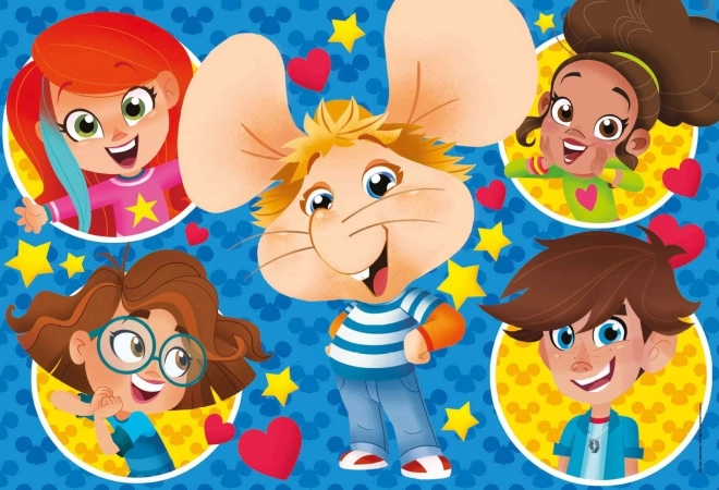 Puzzle Clementoni Myșák Gigio MAXI 24 piese