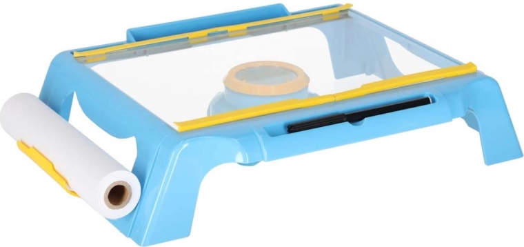 Măsuță de desen confortabilă cu alimentator de hârtie