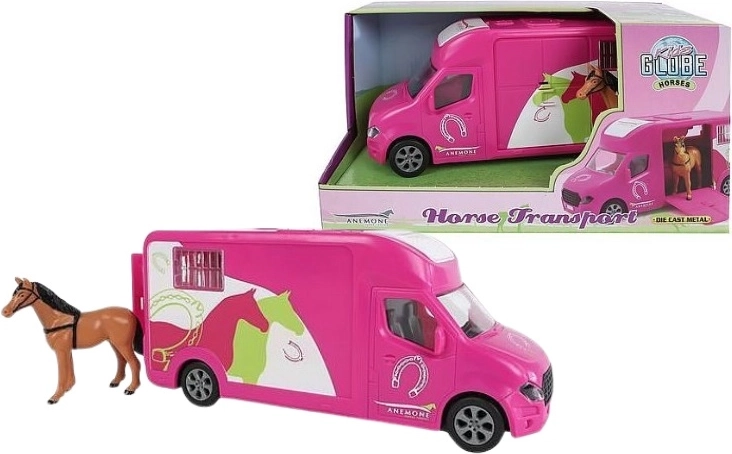 Transportor roz pentru cai, pentru copii