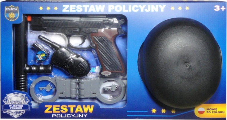 Set de poliție cu modul vocal în limba polonă