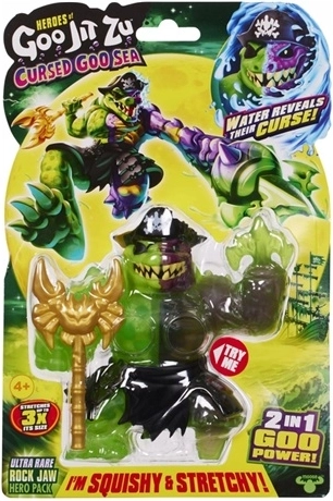 Goo Jit Zu Smash Strikers figurină Rock Jaw de întins și de strâns