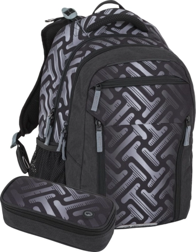 Set școlar Bagmaster Porto gri