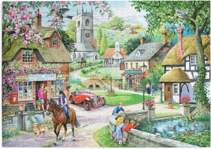 House of Puzzles Hrănirea rațelor – puzzle de 1000 de piese