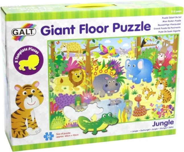 Galt puzzle uriaș de podea junglă, 30 piese