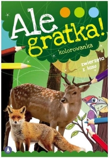 Ce surpriză! Cărți de colorat: Animale din pădure