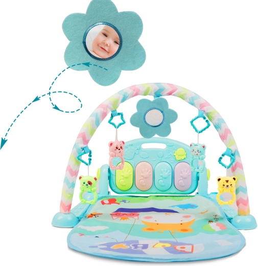 Crește odată cu copilul: culcat, pe burtică, așezat