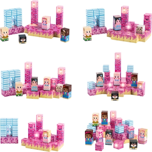 59 de cuburi magnetice pentru construirea unei scene