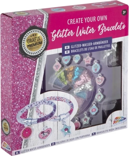 Brățări cu apă sclipitoare GRAFIX – set creativ
