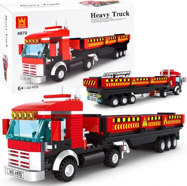 Cărămizi tehnice de construcție Wange – camion greu, 323 piese